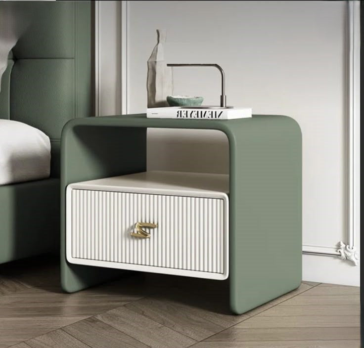 Serene Slumber Modern Nightstand with Elegant Design