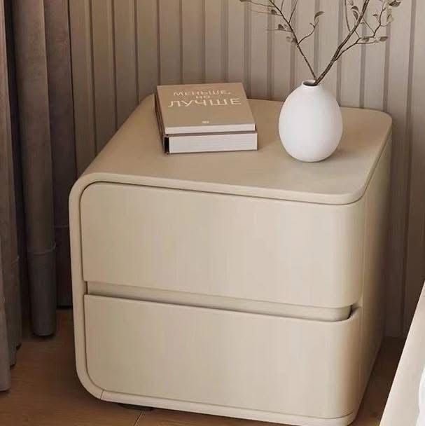 Cozy Corner Nightstand with Natural Accents