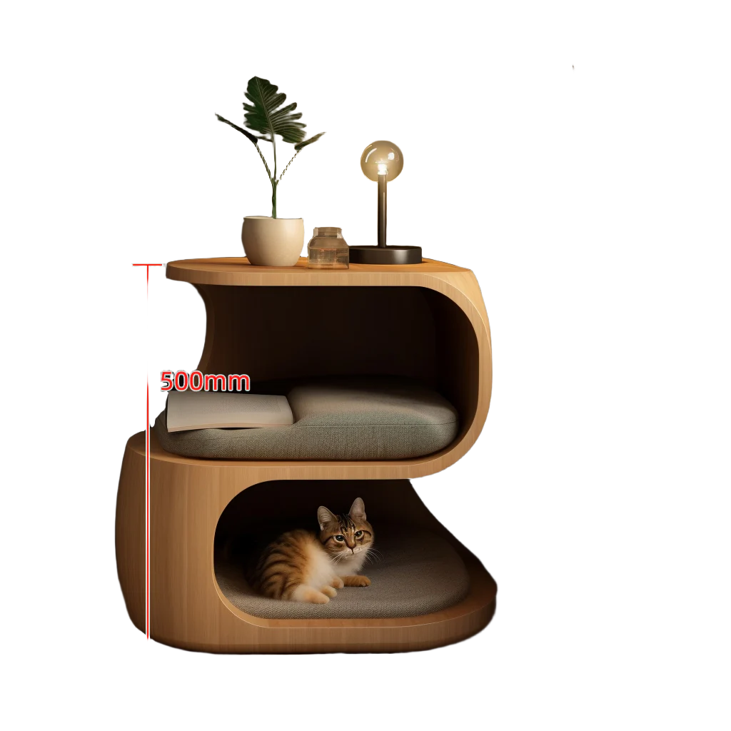 Modern Pet Bed with Storage