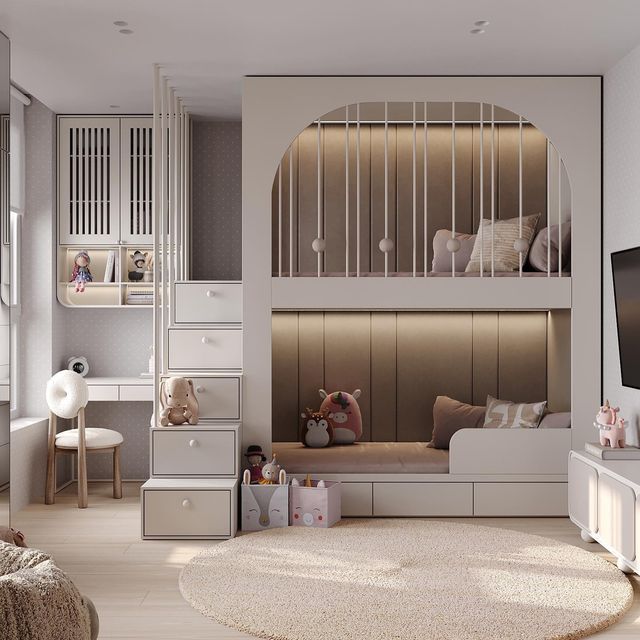 Slumber Sanctuaries: Luxe Kids' Beds