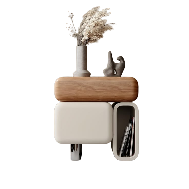 Modern Floating Desk with Storage