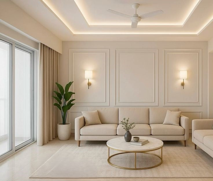 Elegant Living Room Sofa Set