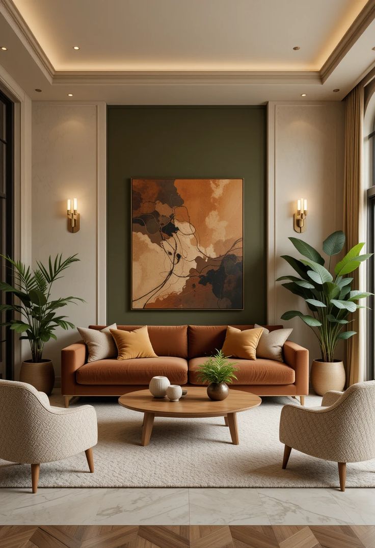 Serene Living Room Oasis