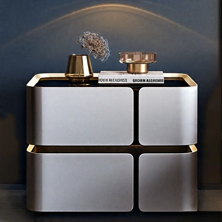 Modern Minimalist Nightstand with Sleek Design