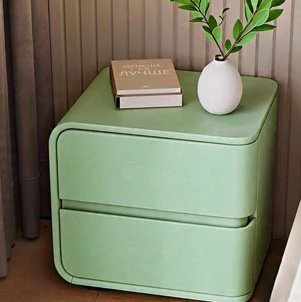 Cozy Corner Nightstand with Natural Accents