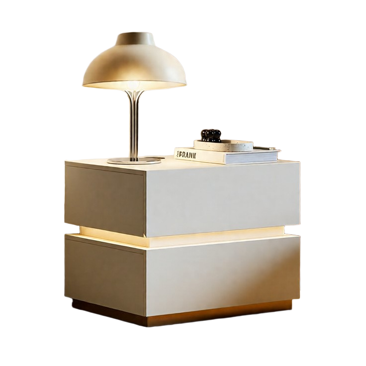"Modern Minimalist Nightstand"