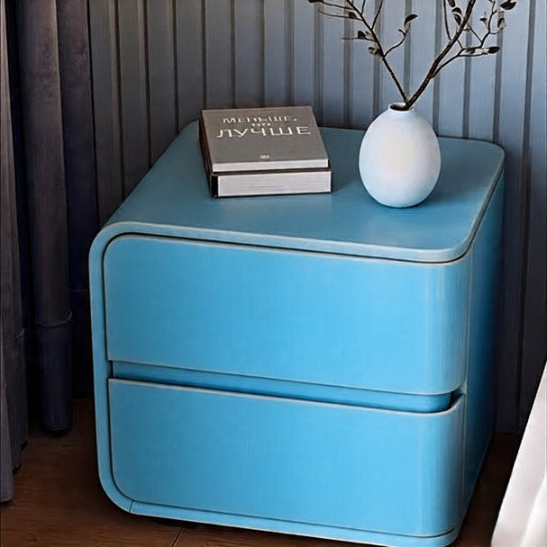 Cozy Corner Nightstand with Natural Accents