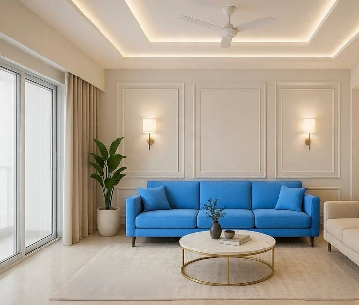 Elegant Living Room Sofa Set