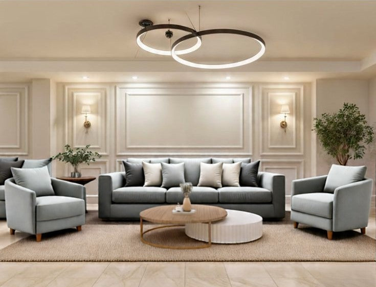 "Serene Living Room Oasis
