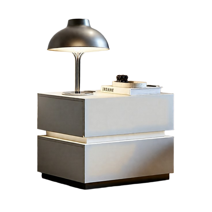 "Modern Minimalist Nightstand"