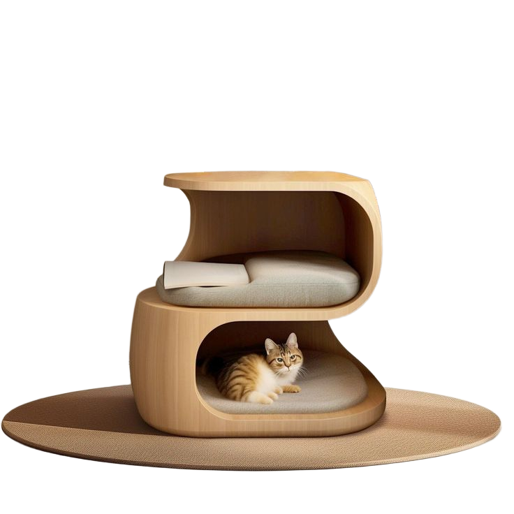 Modern Pet Bed with Storage